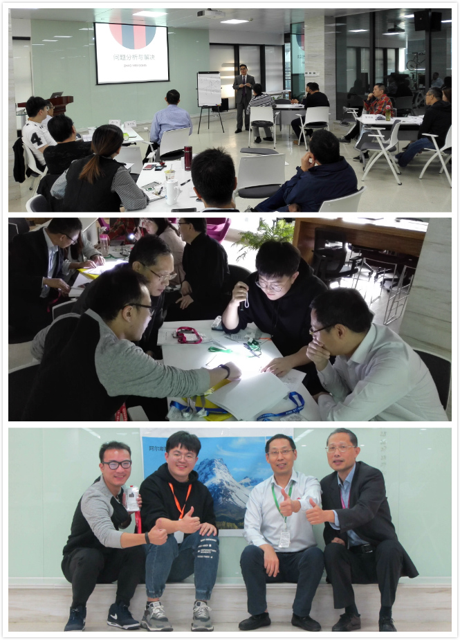 某公司“模拟沙盘”及“问题分析与解决”培训