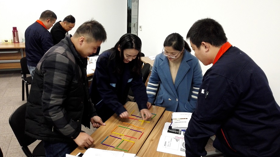 某公司管理人员“创新思维”培训