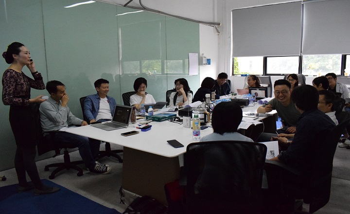 上海某设计公司“高绩效团队建设与管理”培训